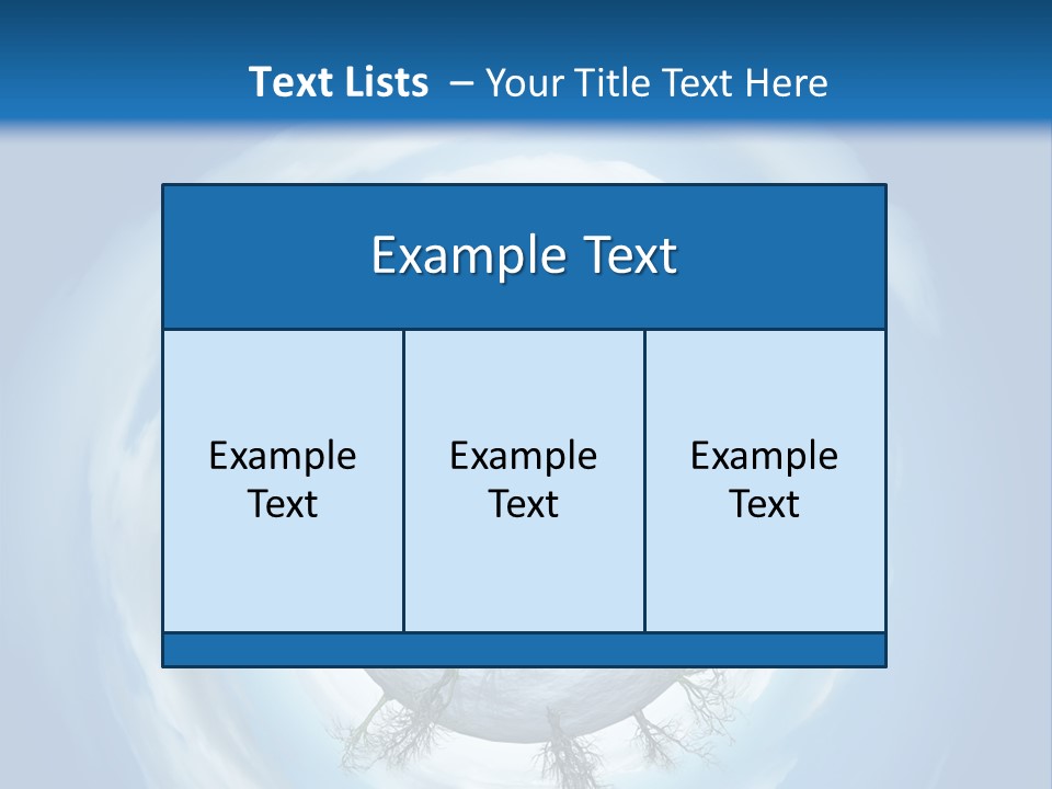 Illustration Tale Plant PowerPoint Template