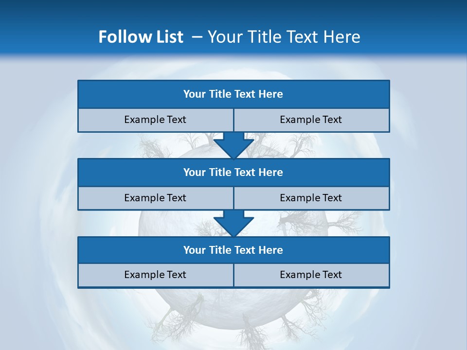 Illustration Tale Plant PowerPoint Template