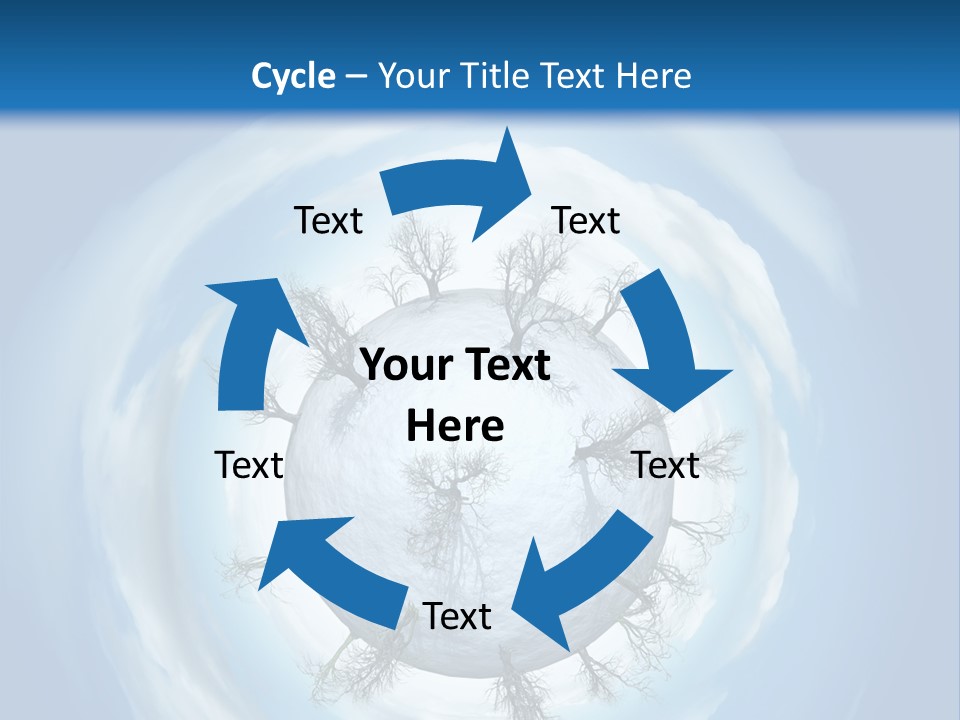 Illustration Tale Plant PowerPoint Template