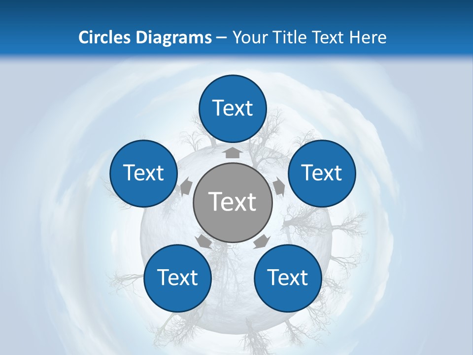 Illustration Tale Plant PowerPoint Template