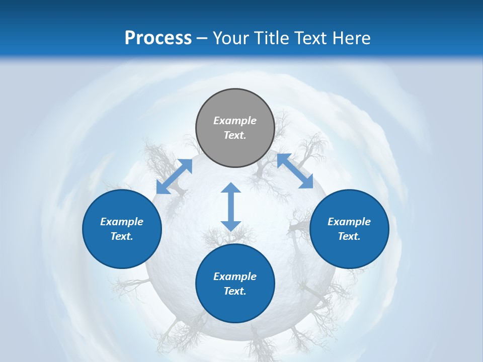 Illustration Tale Plant PowerPoint Template