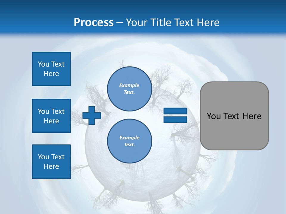 Illustration Tale Plant PowerPoint Template