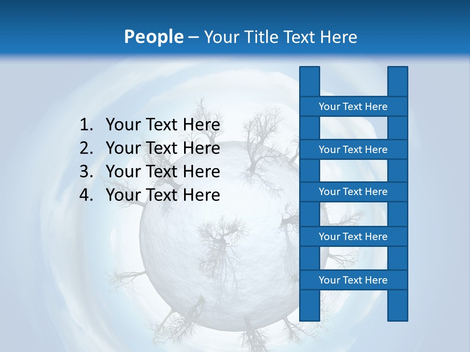 Illustration Tale Plant PowerPoint Template
