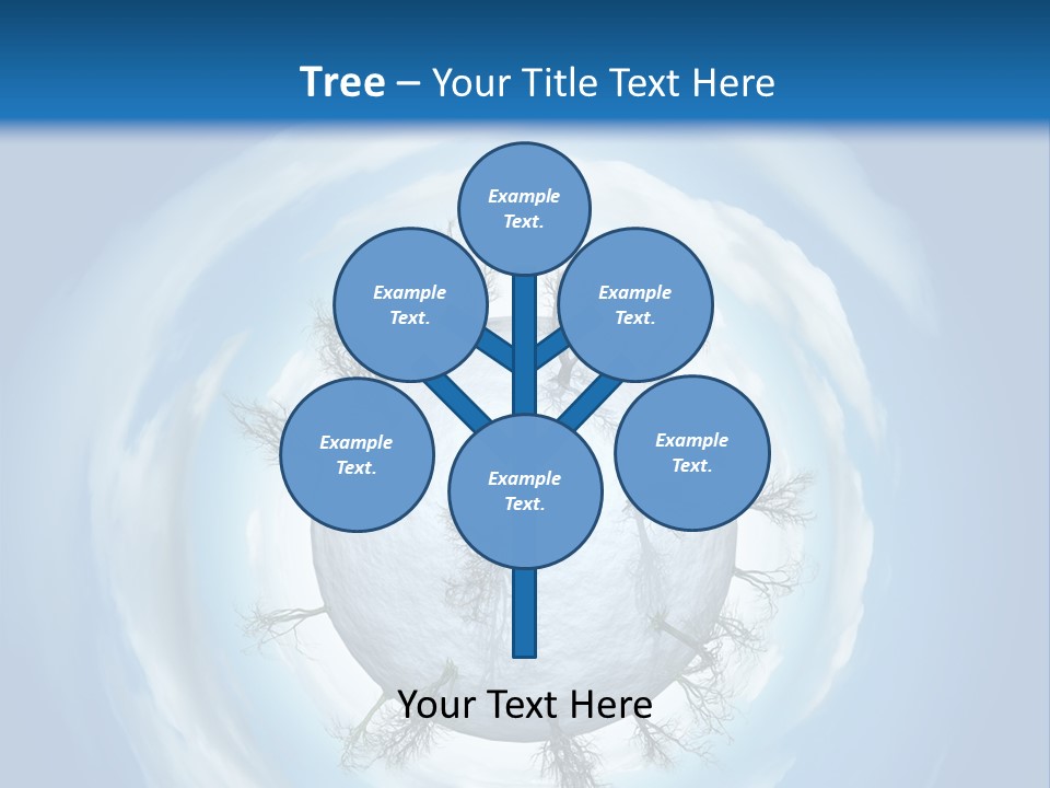 Illustration Tale Plant PowerPoint Template
