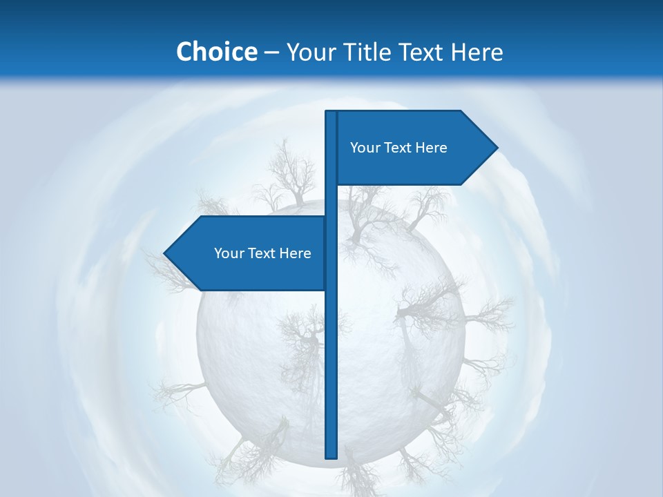 Illustration Tale Plant PowerPoint Template