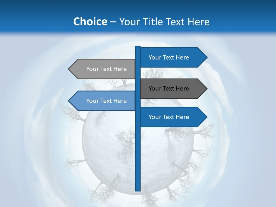Illustration Tale Plant PowerPoint Template
