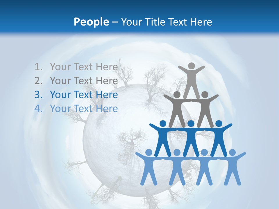 Illustration Tale Plant PowerPoint Template