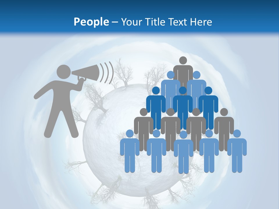 Illustration Tale Plant PowerPoint Template