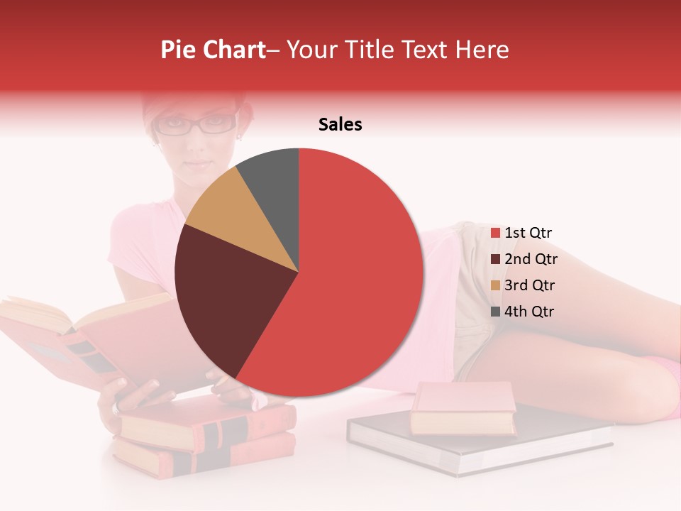 Student School Hair PowerPoint Template