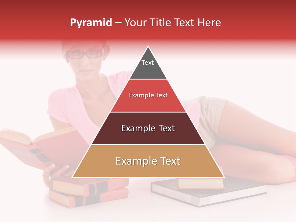 Student School Hair PowerPoint Template