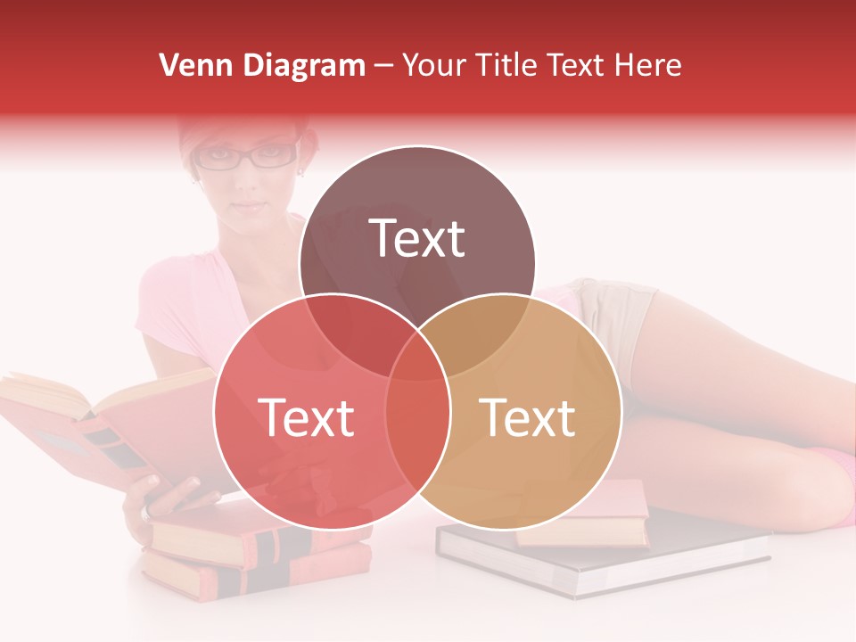 Student School Hair PowerPoint Template