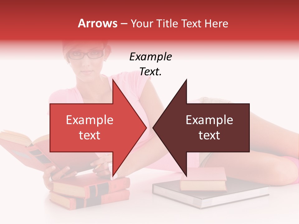 Student School Hair PowerPoint Template