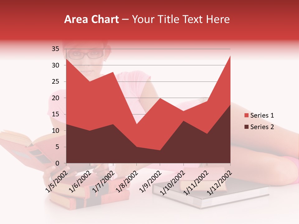 Student School Hair PowerPoint Template