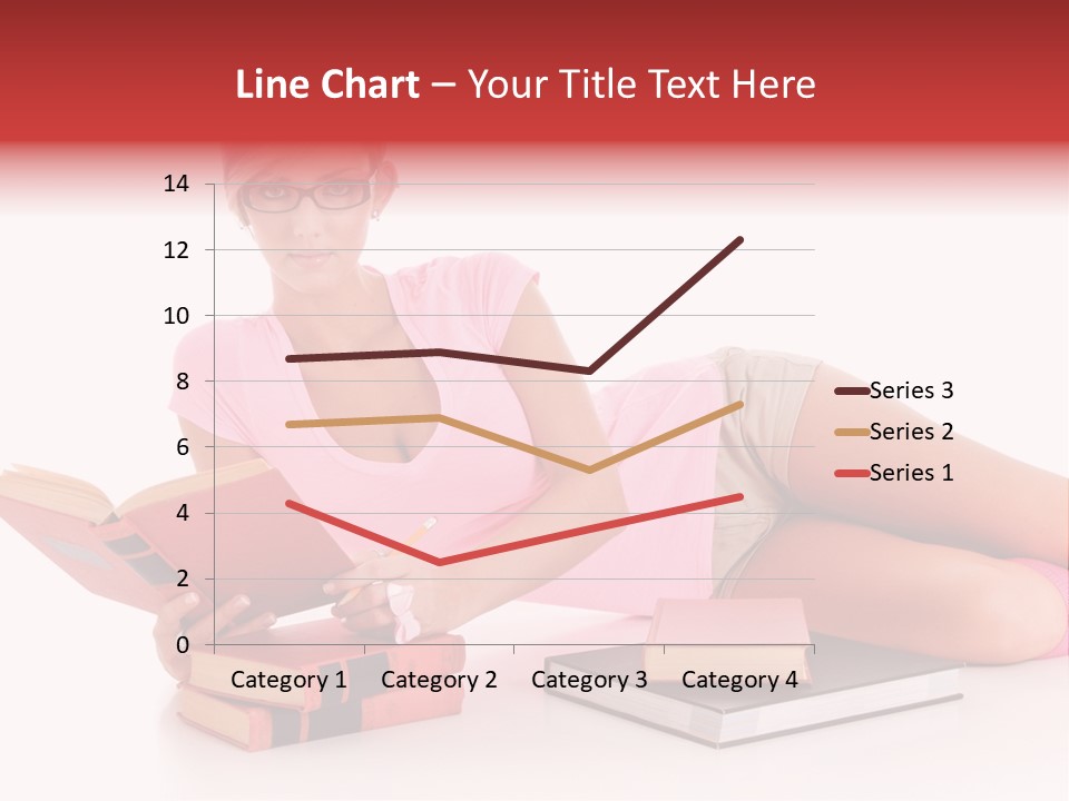 Student School Hair PowerPoint Template