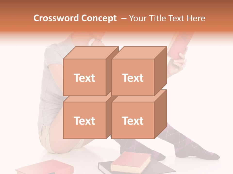 College Homework Nerd PowerPoint Template