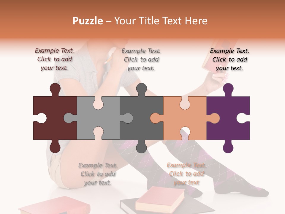 College Homework Nerd PowerPoint Template