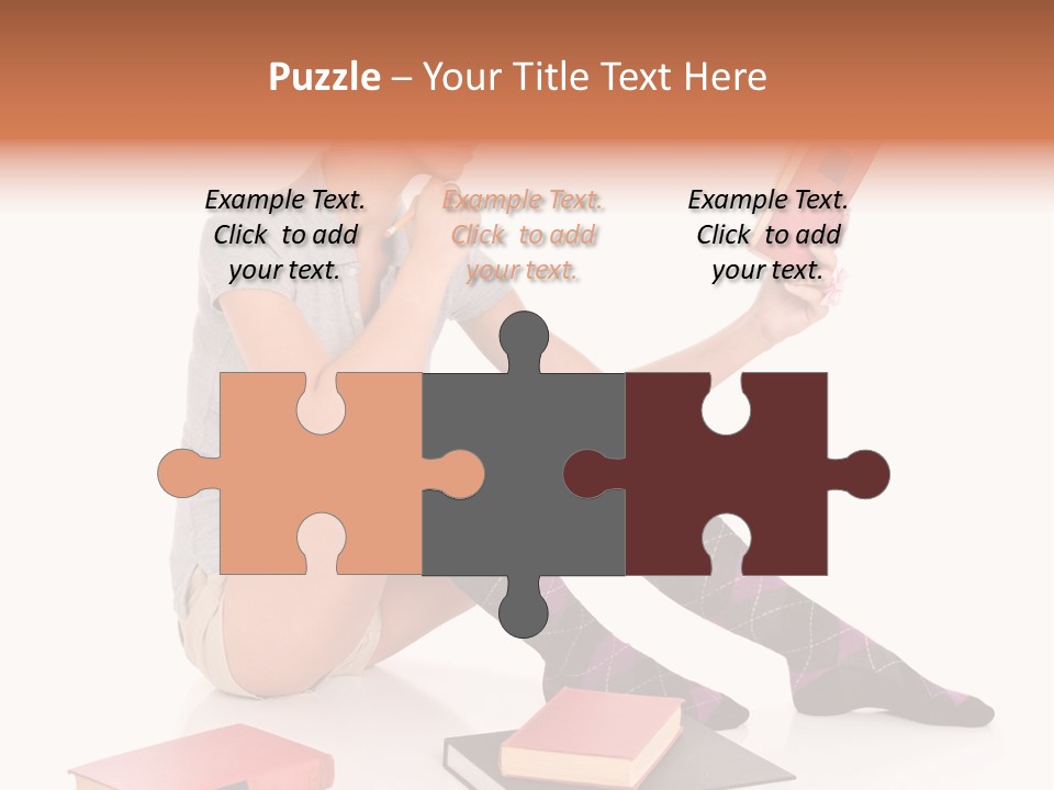 College Homework Nerd PowerPoint Template