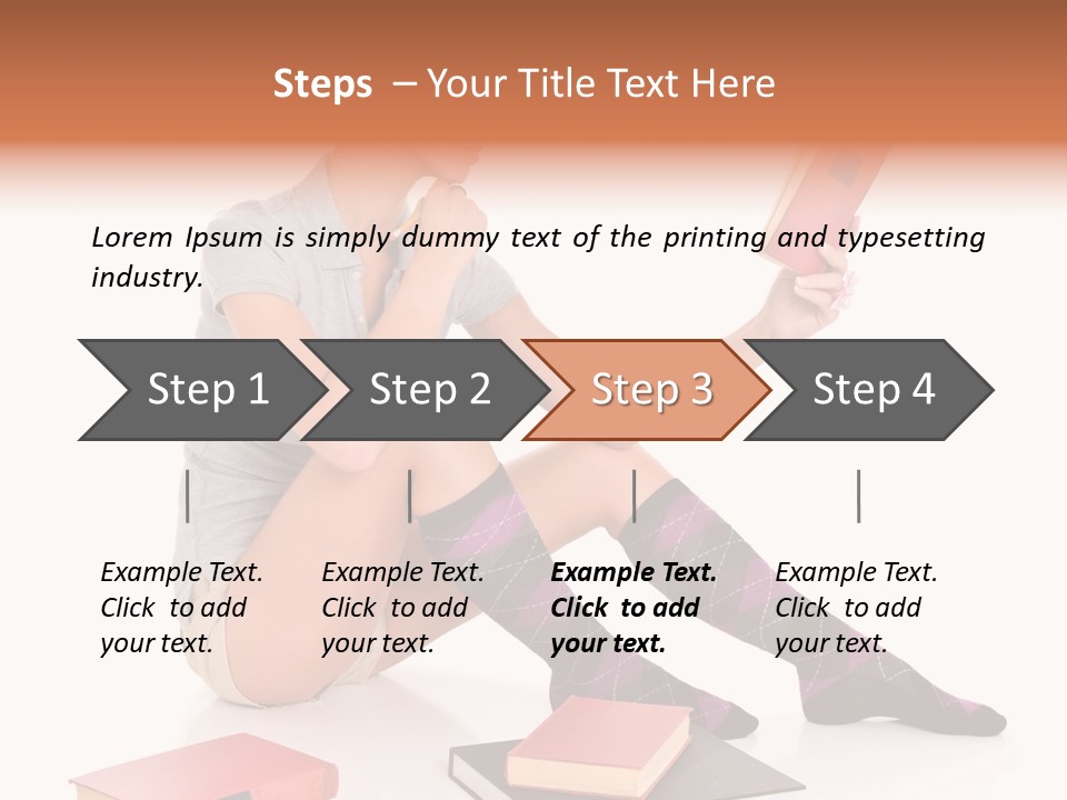 College Homework Nerd PowerPoint Template
