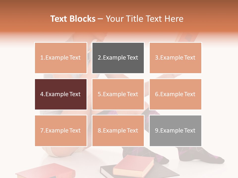 College Homework Nerd PowerPoint Template