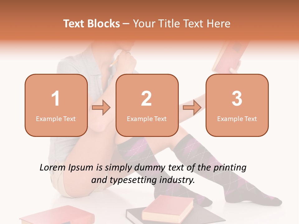 College Homework Nerd PowerPoint Template