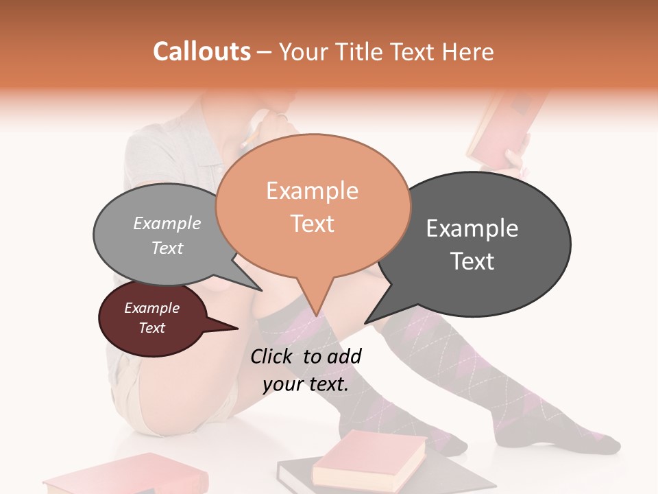 College Homework Nerd PowerPoint Template