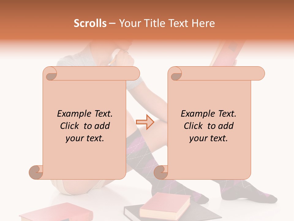 College Homework Nerd PowerPoint Template