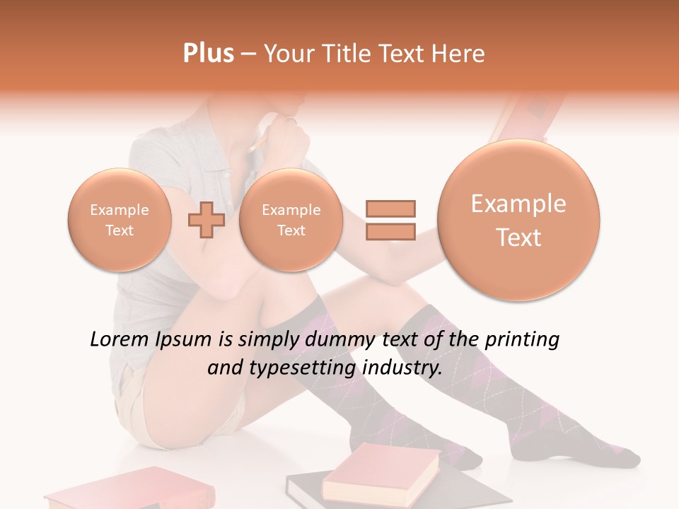 College Homework Nerd PowerPoint Template