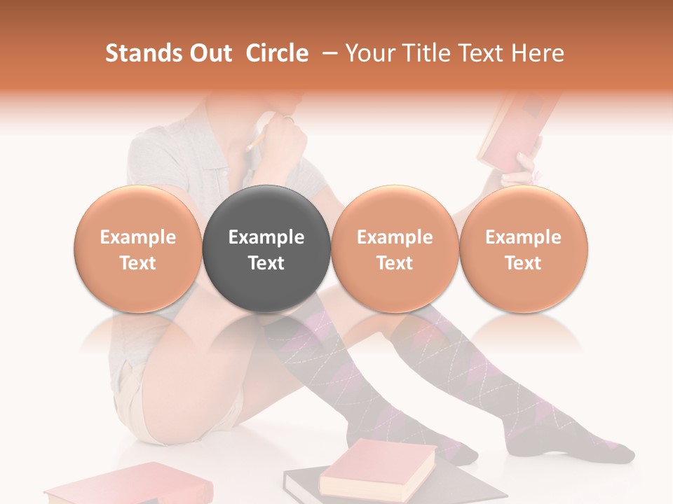 College Homework Nerd PowerPoint Template