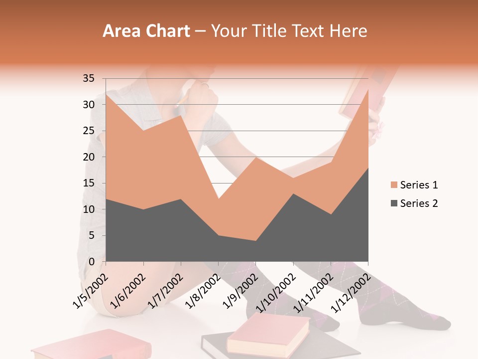 College Homework Nerd PowerPoint Template