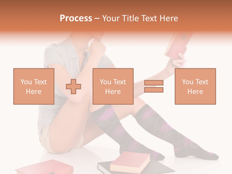 College Homework Nerd PowerPoint Template