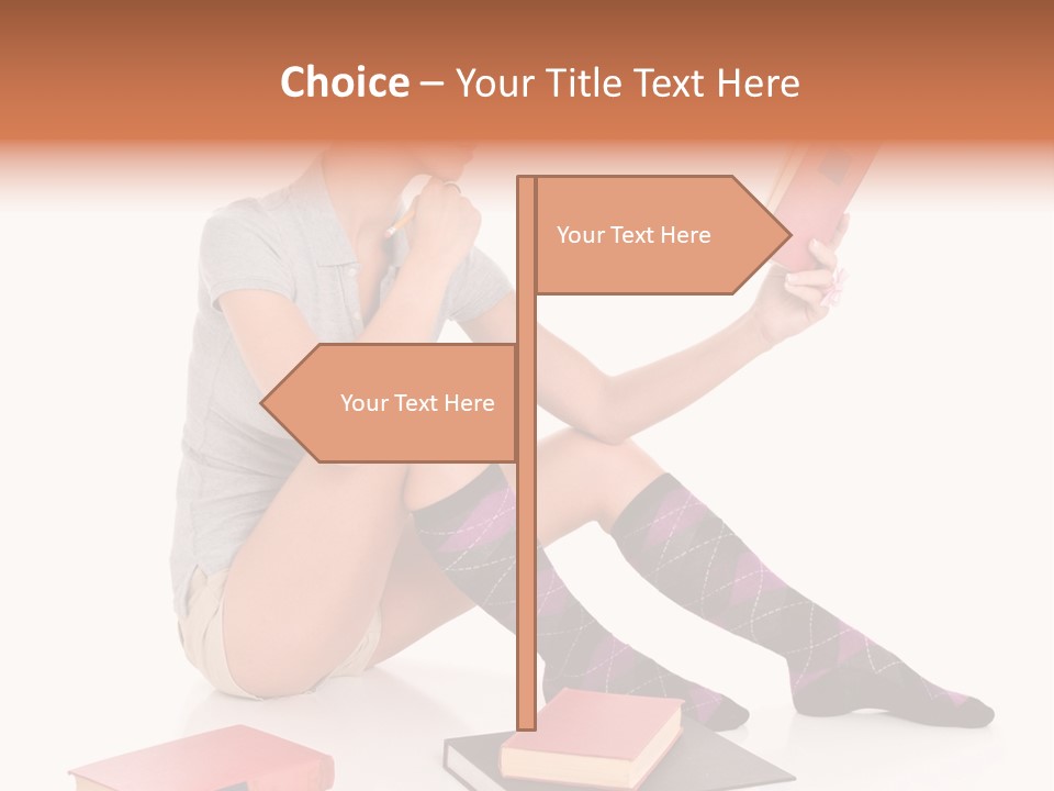 College Homework Nerd PowerPoint Template