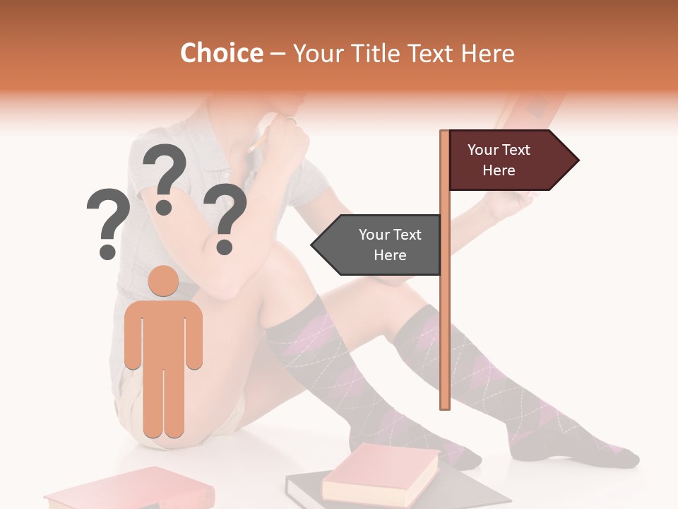 College Homework Nerd PowerPoint Template