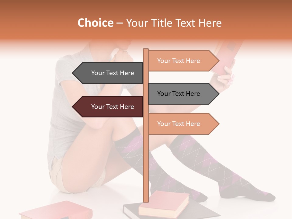 College Homework Nerd PowerPoint Template