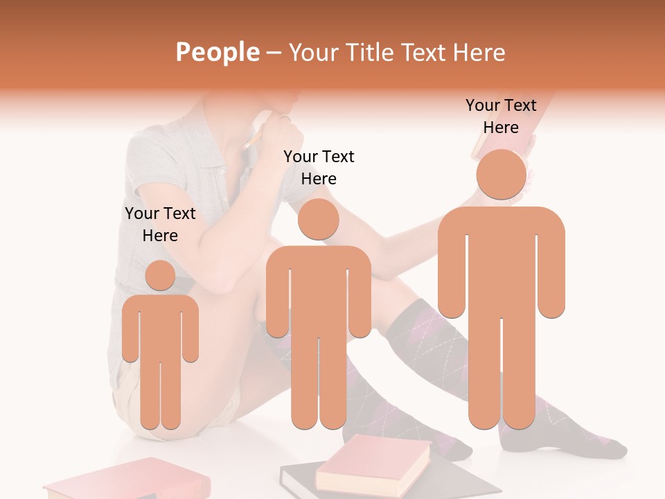 College Homework Nerd PowerPoint Template