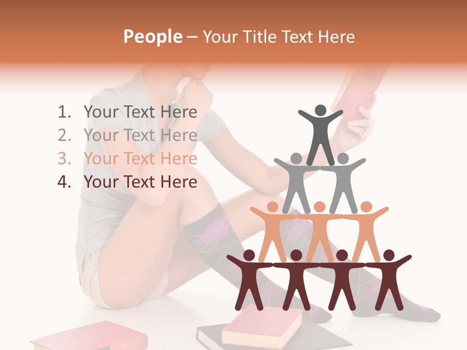 College Homework Nerd PowerPoint Template