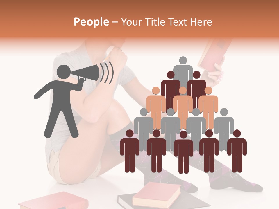 College Homework Nerd PowerPoint Template