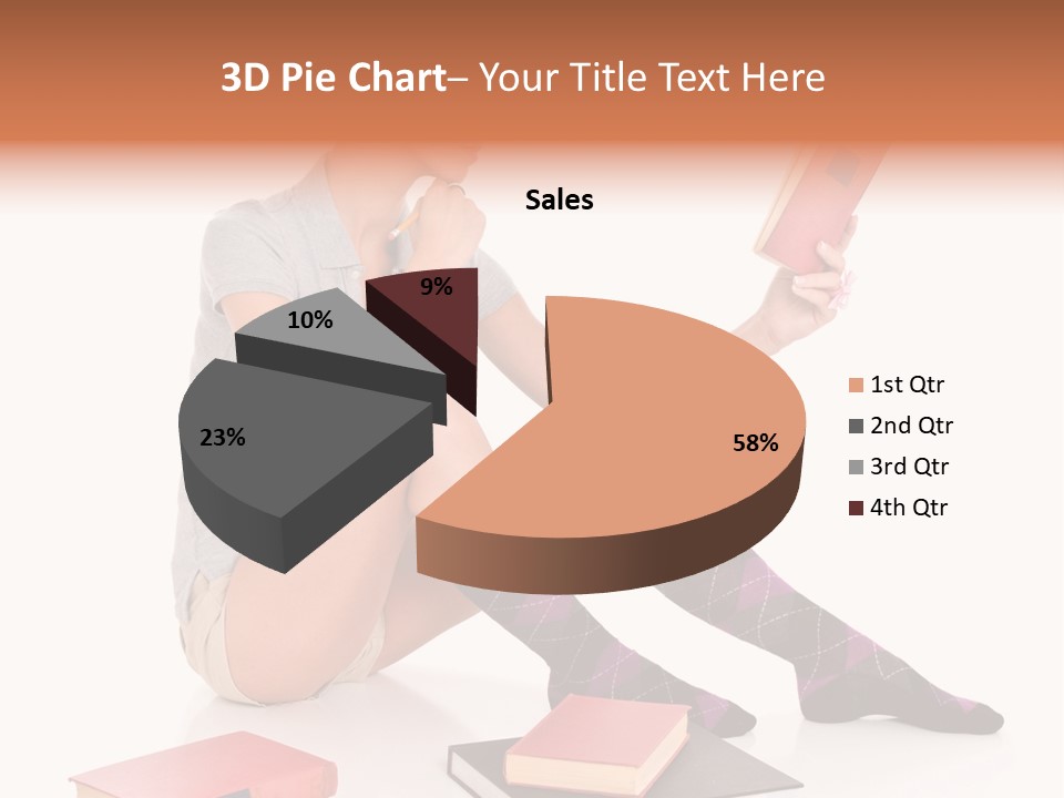 College Homework Nerd PowerPoint Template