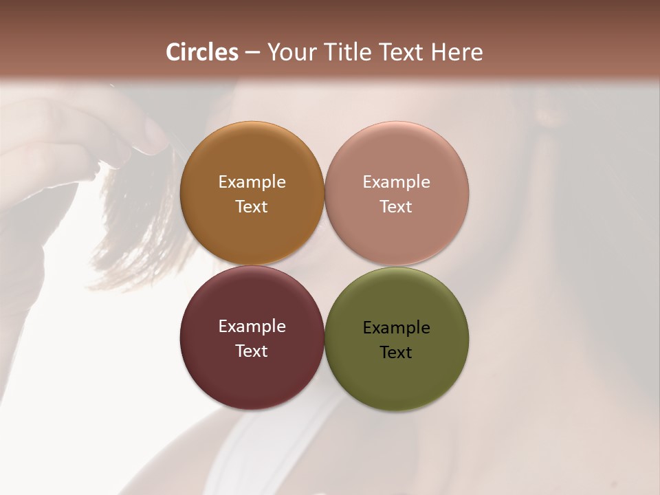 Humor Raspberry Smile PowerPoint Template