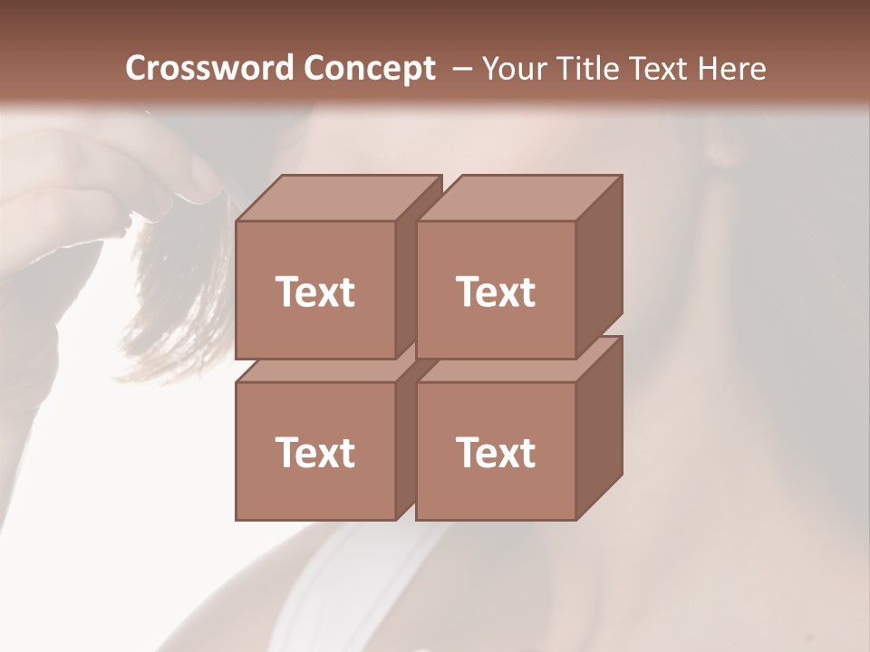 Humor Raspberry Smile PowerPoint Template