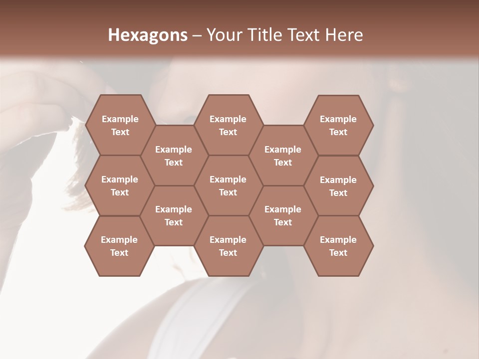 Humor Raspberry Smile PowerPoint Template