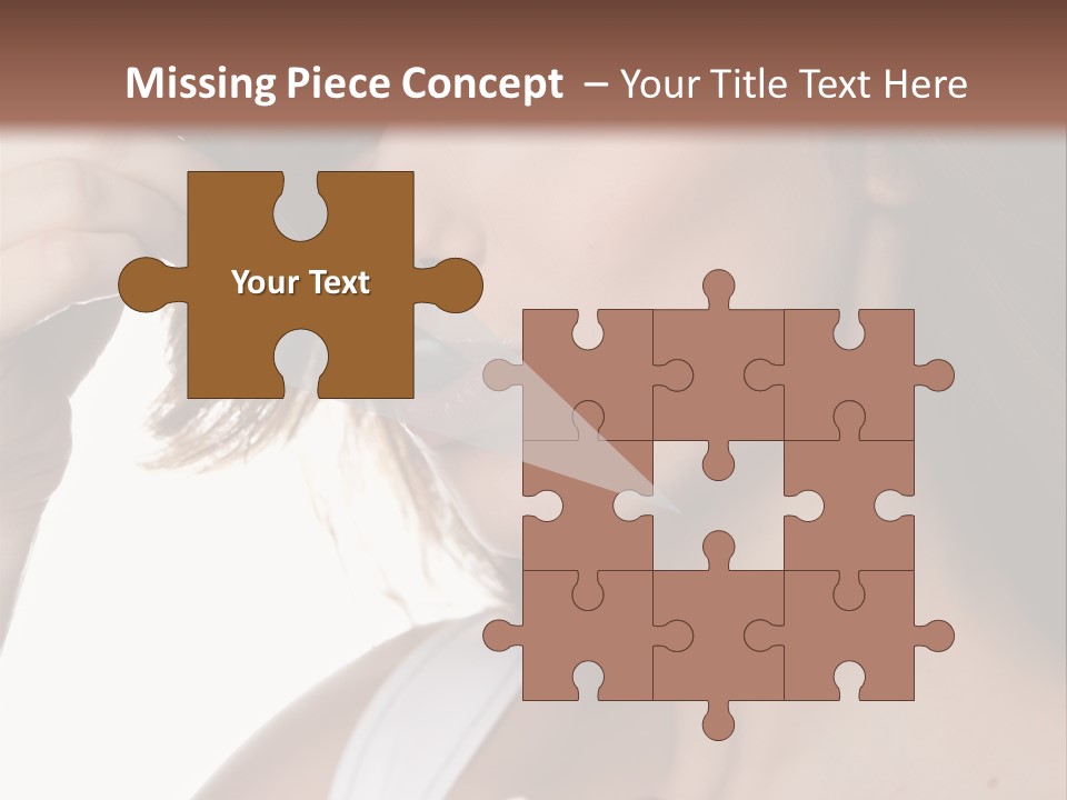 Humor Raspberry Smile PowerPoint Template