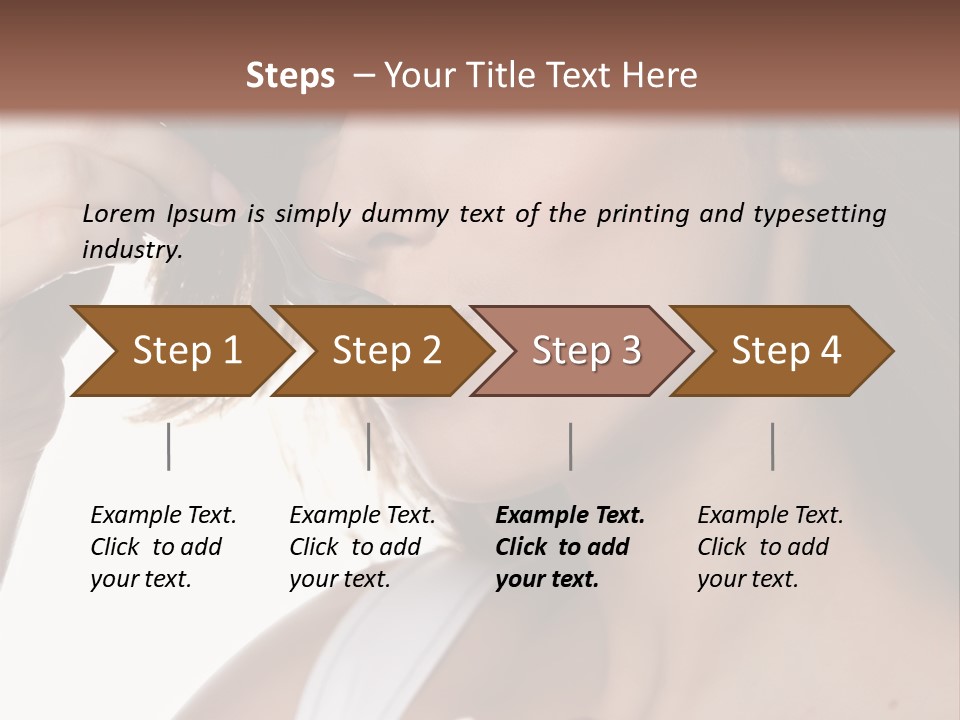 Humor Raspberry Smile PowerPoint Template