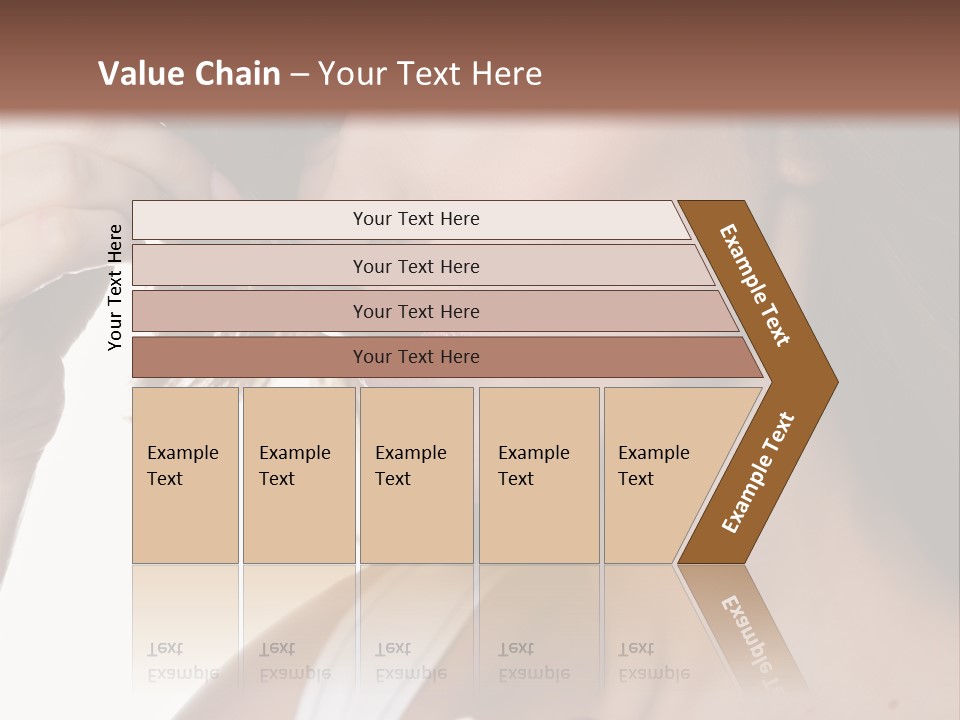 Humor Raspberry Smile PowerPoint Template