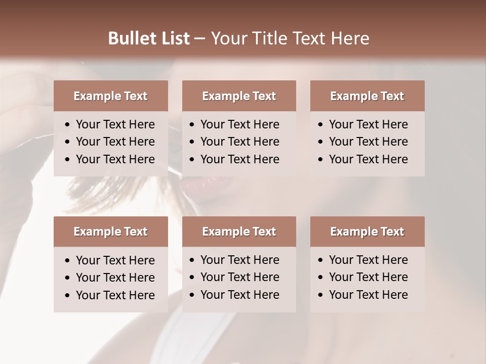 Humor Raspberry Smile PowerPoint Template
