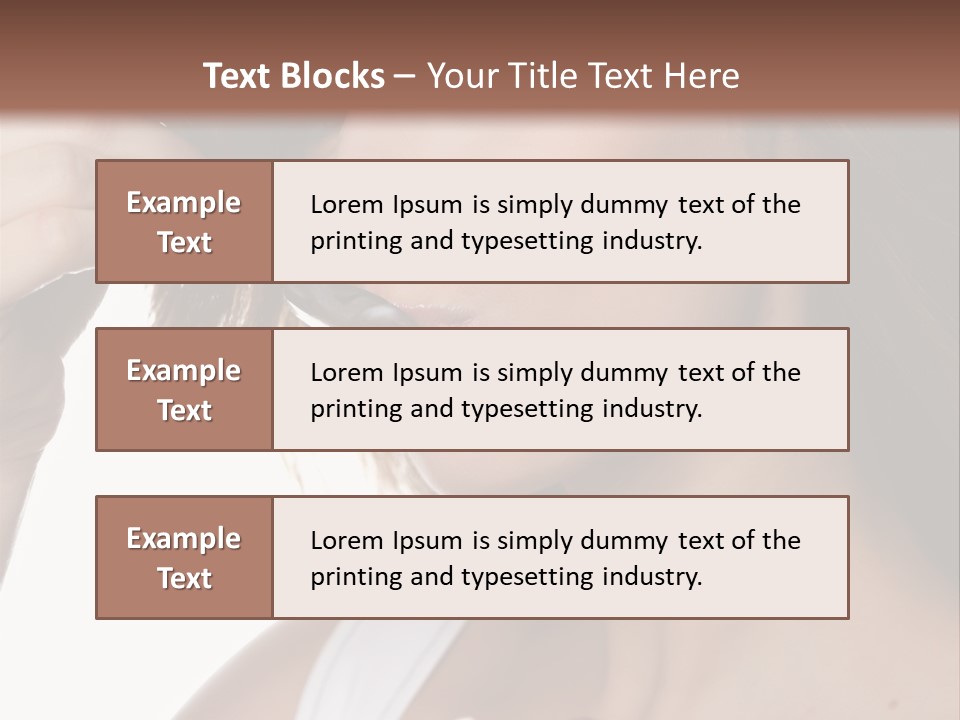 Humor Raspberry Smile PowerPoint Template