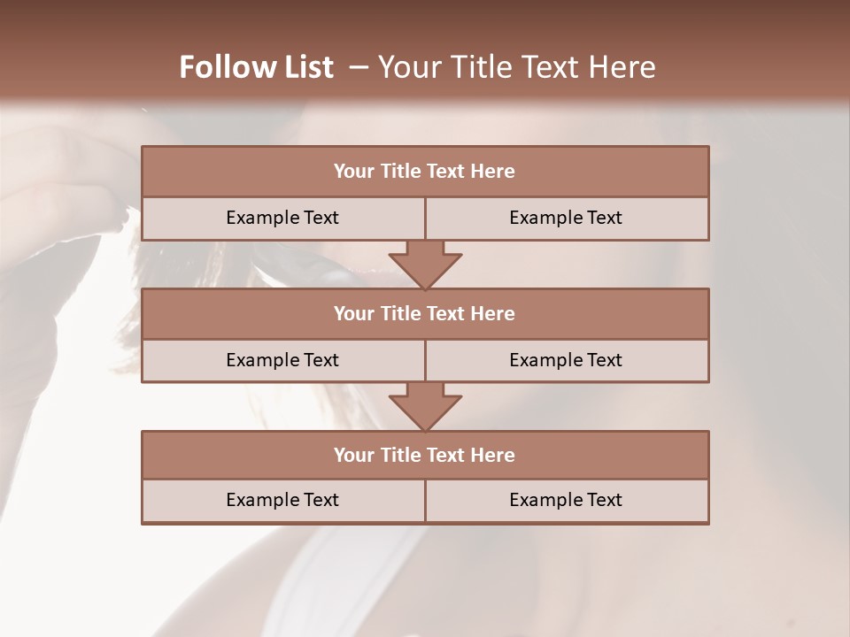 Humor Raspberry Smile PowerPoint Template