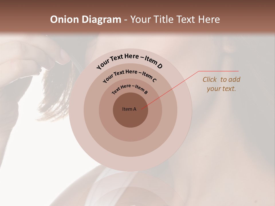 Humor Raspberry Smile PowerPoint Template