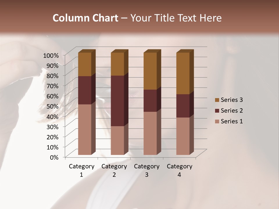 Humor Raspberry Smile PowerPoint Template