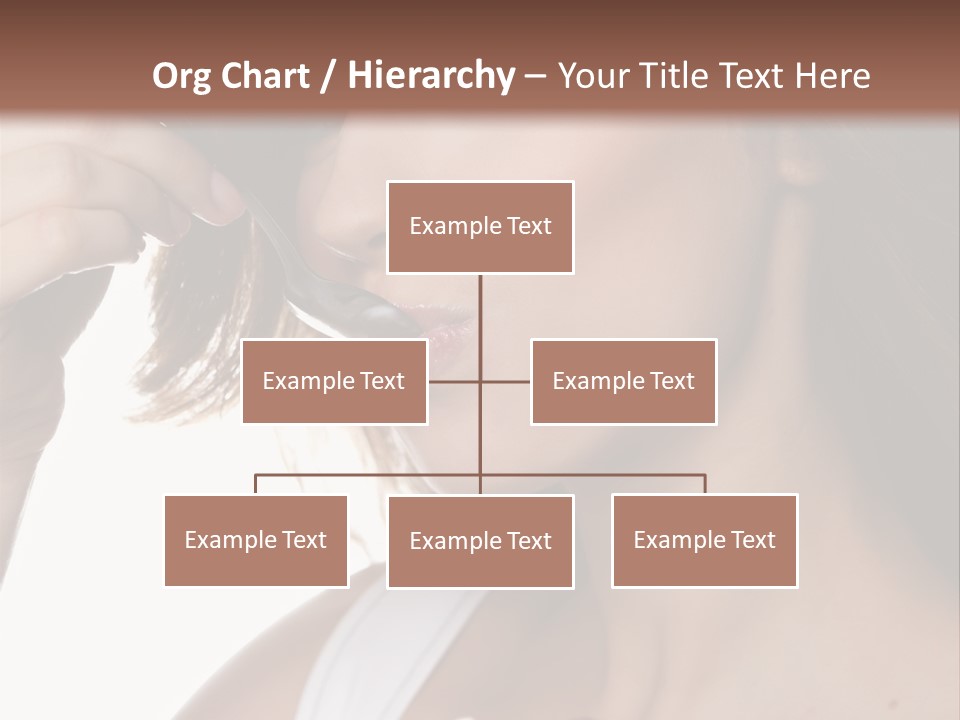 Humor Raspberry Smile PowerPoint Template