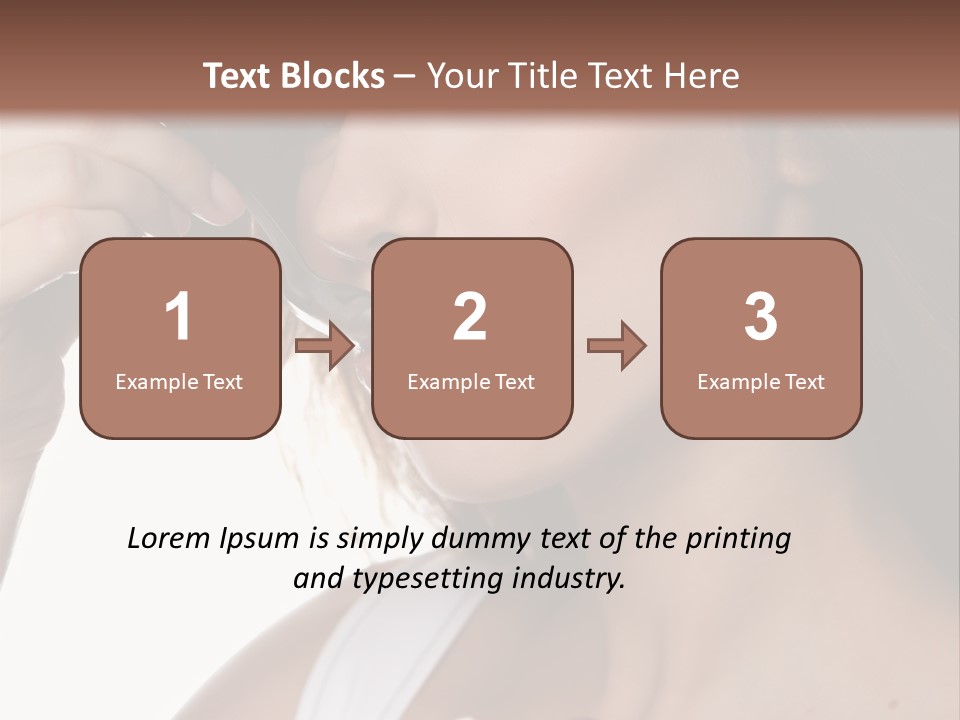 Humor Raspberry Smile PowerPoint Template
